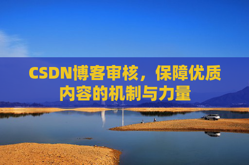 CSDN博客审核，保障优质内容的机制与力量